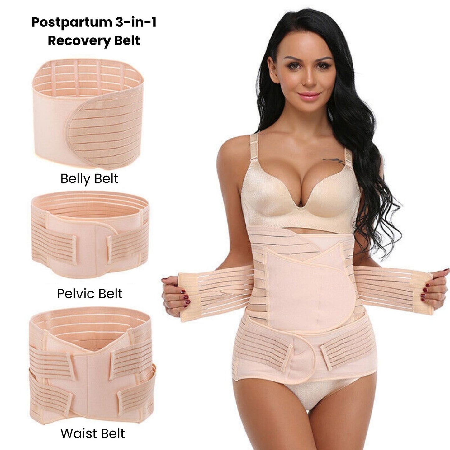 Postpartum  3-in-1 Recovery Belt
